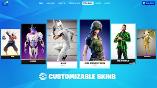 Fortnite Customizable Skins [upl. by Vachel]