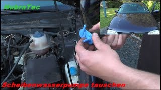 Scheibenwaschanlage Reparieren Volkswagen [upl. by Lesly833]