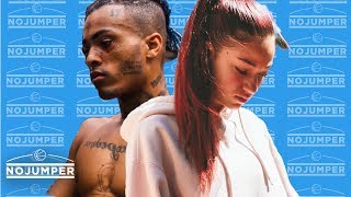 Bhad Bhabie cries talking about XXXtentacions Death [upl. by Jola]