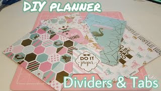 DIY Planner Dividers and Tabs [upl. by Thoer]