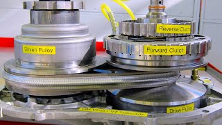 Continuously Variable Transaxle CVT Operation [upl. by Upton945]