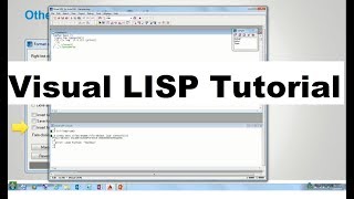 Visual LISP for AutoCAD Tutorial [upl. by Ahsekram]