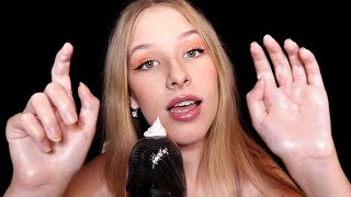 ASMR Lotion on the Mic [upl. by Pembrook935]