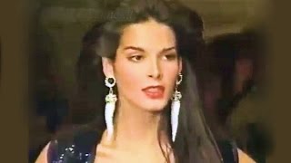 Angie Harmon on Valentino Fashion Show 1993 [upl. by Ivonne]