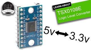 Logic Level Converters  Learn amp Example Project  TXS0108E [upl. by Adnuahsar]