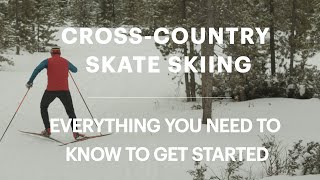 CrossCountry Skate Skiing for Beginners Everything You Need to Know to Get Started  REI [upl. by Nirraj]