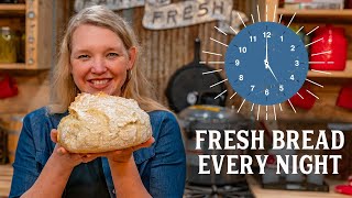 Easy Fresh Bread Every Night in 5 Minutes [upl. by Sansbury60]