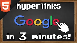 Learn HTML hyperlinks in 3 minutes 👈 [upl. by Monetta624]