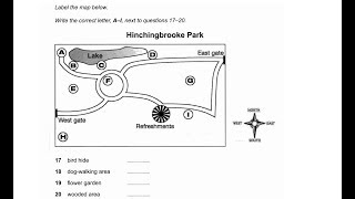 IELTS Listening practice Map labeling [upl. by Lassiter619]