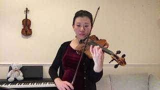 ABRSM Grade 5 Violin Exam 20202023 A3 Allegro [upl. by Trula561]