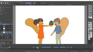 Krita Animation Tutorial  Part 5 Adding Audio [upl. by Nalda]