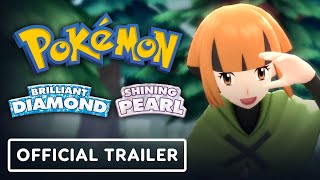 Pokemon Brilliant Diamond amp Shining Pearl News  Official Trailer [upl. by Tegan671]