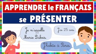 Apprendre le français  se présenter [upl. by Herrmann652]