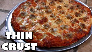 Perfect Chicago ThinCrust Tavern Style Pizza at Home [upl. by Annayrb600]