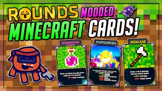 MODDED MINECRAFT CARDS  Modded ROUNDS [upl. by Nnylirehs]