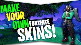 How to Make Your OWN Fortnite Skin [upl. by Kcirdec]