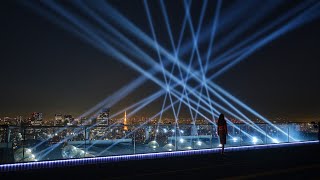 NIGHT Sparkling View  渋谷上空からきらめく冬景色を [upl. by Itsirk]