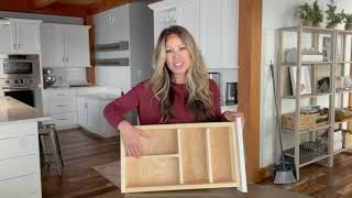 DIY Drawer Dividers [upl. by Shirlie770]