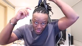 KSI Shows his Forehead [upl. by Drofliw]