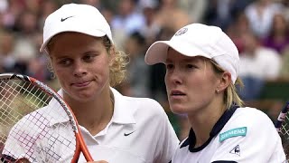 Kim Clijsters vs Justine Henin 2001 Roland Garros Semifinal Highlights [upl. by Leuas]