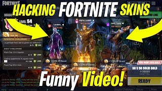 Modding Fortnite Skins Using Custom Skins With Landon And Tasty [upl. by Mukerji]