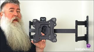 InstallerParts Episode 16  Corner TV Wall Mount With Tilt And Swivel [upl. by Deva]