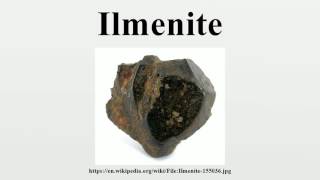 Ilmenite [upl. by Verine]