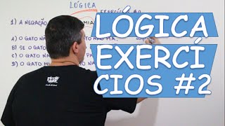 LÓGICA EXERCÍCIOS 2 INTERMEDIÁRIOS [upl. by Alyehs]