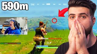 Reacting to the Greatest Snipes in Fortnite History [upl. by Norrag121]