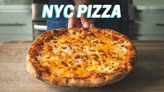 Is this the secret to New York style pizza at home NY PIZZA RECIPE [upl. by Maribelle]