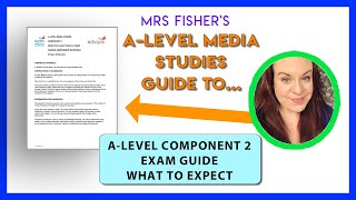 ALevel Media Studies  Component 2 Exam Guide  What to Expect [upl. by Laamaj]