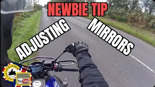 Quick tip 7 Beginner tip How to correctly adjust mirrors [upl. by Olracnaig]