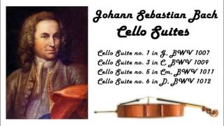 Johann Sebastian Bach  Cello suites in 432 Hz great for reading or studying [upl. by Hew280]