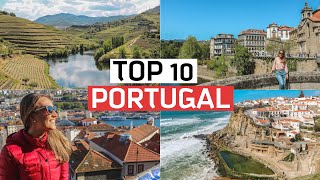 TOP 10 LOCAIS INCRÍVEIS EM PORTUGAL ALÉM DE LISBOA [upl. by Ela746]