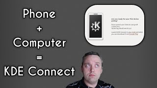 How to use KDE Connect to Connect your Phone to your PC [upl. by Sutsuj927]