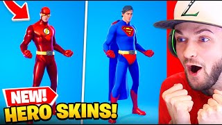 NEW SUPERHERO SKINS are EPIC in Fortnite How To Make Them [upl. by Ermina]