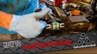 Installing Shock Bushings [upl. by Adiehsar]