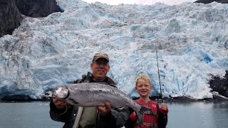 Alaskan Fishing amp Camping Glacier Adventure  2 days at sea [upl. by Ecneralc869]