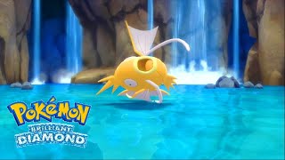 Shiny Magikarp  Pokemon Brilliant Diamond [upl. by Nonarb157]