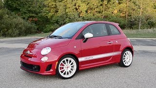 2013 Fiat 500 Abarth  WINDING ROAD POV Test Drive [upl. by Hamburger768]