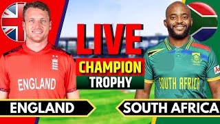 South Africa vs England Match 11  Live Cricket Match Today  SA vs ENG  Champions Trophy [upl. by Sivel]