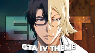 Aizen x Urahara  GTA IV Theme Edit [upl. by Assirrem886]